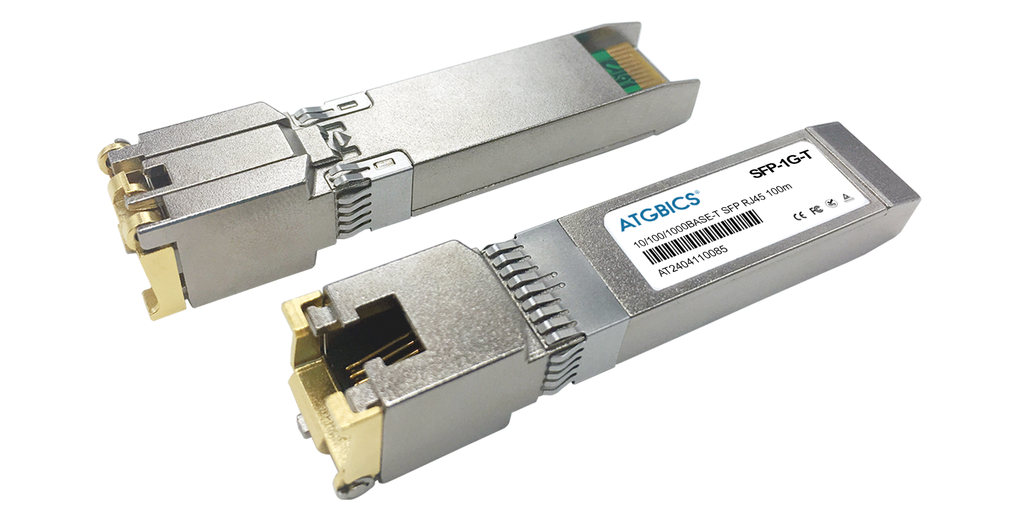 XCVR-B00CRJ Ciena® compatible SFP 10/100/1000Base – ATGBICS