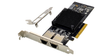 Intel® X550-AT2 alternative Intel X550-T2 NIC PCIe 3.0 x8 Dual Port 10GbE RJ45