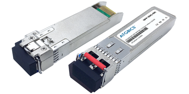 SFP-25G-ER-MSA-AT Universally Coded MSA Compliant Transceiver SFP28 25GBase-ER (1310nm, SMF, 40km, LC, DOM)