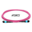 ATGBICS MPO Female-Female 12 Fibres OM4 50/125 Multimode Trunk Cable, Type B, LSZH 3.0, 2m