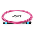 ATGBICS MPO Female-Female 12 Fibres OM4 50/125 Multimode Trunk Cable, Type B, LSZH 3.0, 3m