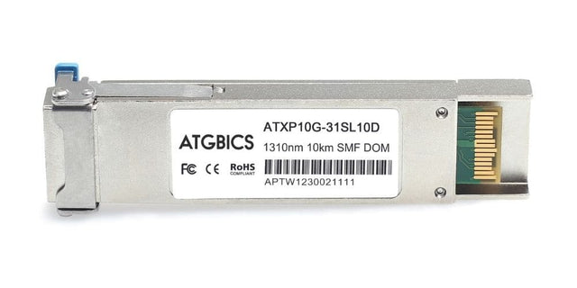FC9573E410 Fujitsu® Compatible Transceiver XFP 10GBase (1310nm, SMF, 10km, LC, DOM), ATGBICS