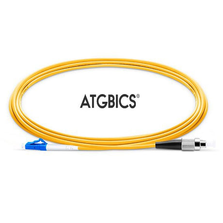 LC-FC OS2, Fibre Patch Cable, Singlemode, Simplex, Yellow, 35m