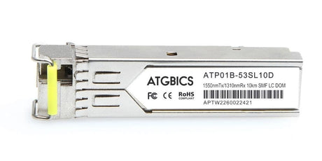 ISFP-100-BXLC-D Alcatel Lucent® Compatible Transceiver SFP 100Base-BX-D (Tx1550nm/Rx1310nm, SMF, 10km, LC, DOM), ATGBICS