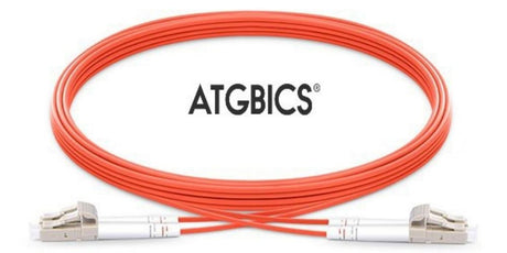 LC-LC OM2, Fibre Patch Cable, Multimode, Duplex, Orange, 10m, ATGBICS