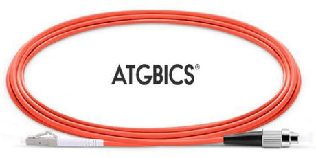 LC-LC OM2, Fibre Patch Cable, Multimode, Simplex, Orange, 10m, ATGBICS