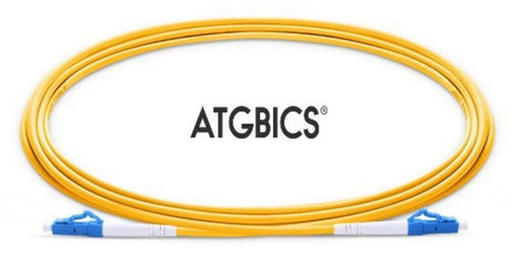 LC-LC OS2, Fibre Patch Cable, Singlemode, Simplex, Yellow, 10m, ATGBICS