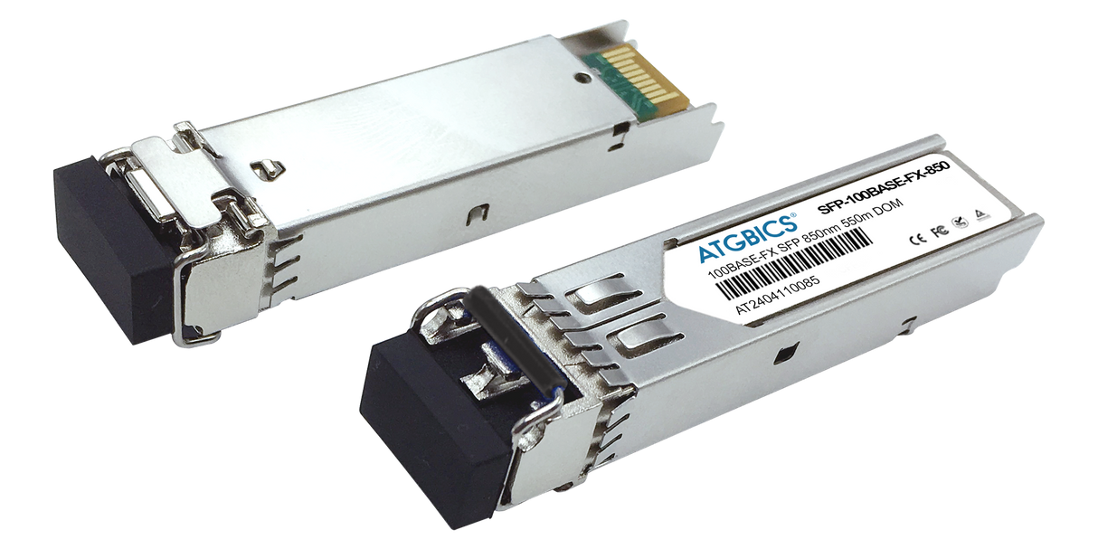5058970 Perle® Compatible Transceiver SFP 100Base-FX (850nm, MMF, 550m, LC, DOM), ATGBICS