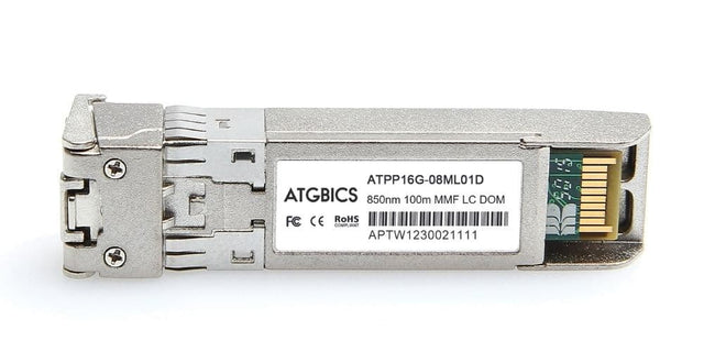 AFBR-57F5PZ-CS1 Avago Broadcom® Compatible Transceiver SFP+ 16/8/4GBase-SW Fibre Channel (850nm, MMF, 100m, LC, DOM) , ATGBICS
