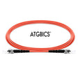 ST-ST OM2, Fibre Patch Cable, Multimode, Simplex, Orange, 35m