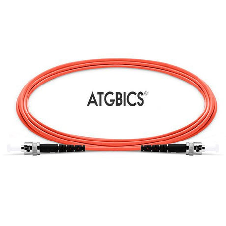 ST-ST OM2, Fibre Patch Cable, Multimode, Simplex, Orange, 35m