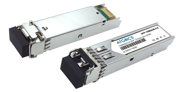 99-25-0003 Siemens Ruggedcom® Compatible Transceiver SFP 100Base-FX (1310nm, MMF, 2km, LC, DOM, Ind Temp), ATGBICS