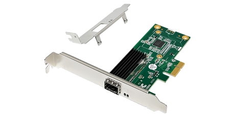 Intel I210 based NIC PCIe 2.1 x1 Single Port 1GbE Open Mini GBIC