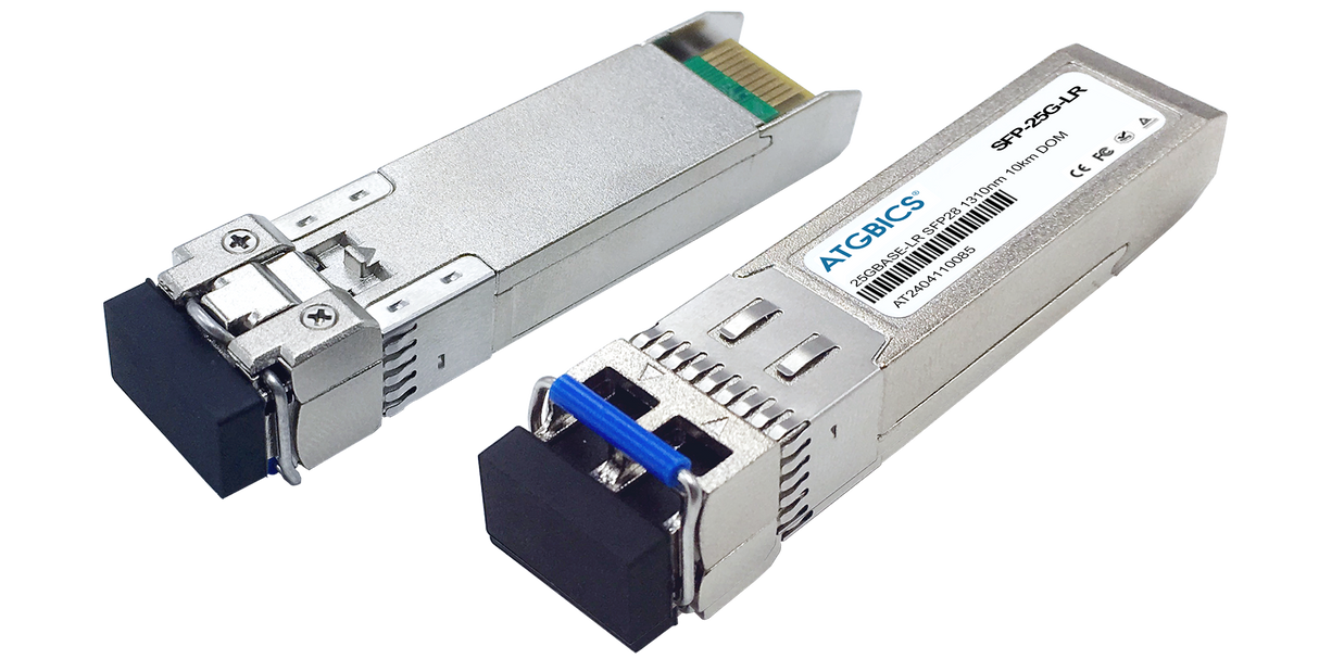 AFCT-57G5MZ Avago Broadcom® Compatible Transceiver SFP28 25GBase-LR (1310nm, SMF, 10km, LC, DOM)