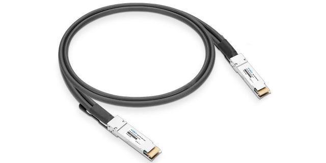 QSFPDD-400G-D-CAB-2M H3C® compatible Direct Attach Copper Cable 400GBase-CU QSFP-DD PAM4 (Passive Twinax, 2m)