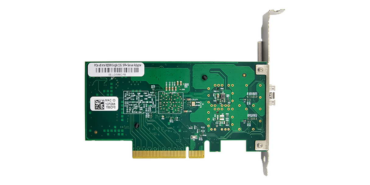 QLogic® QLE8360-CU-CK alternative Intel X520-DA1 NIC PCIe 2.0 x4 Single Port 10GbE SFP+ 