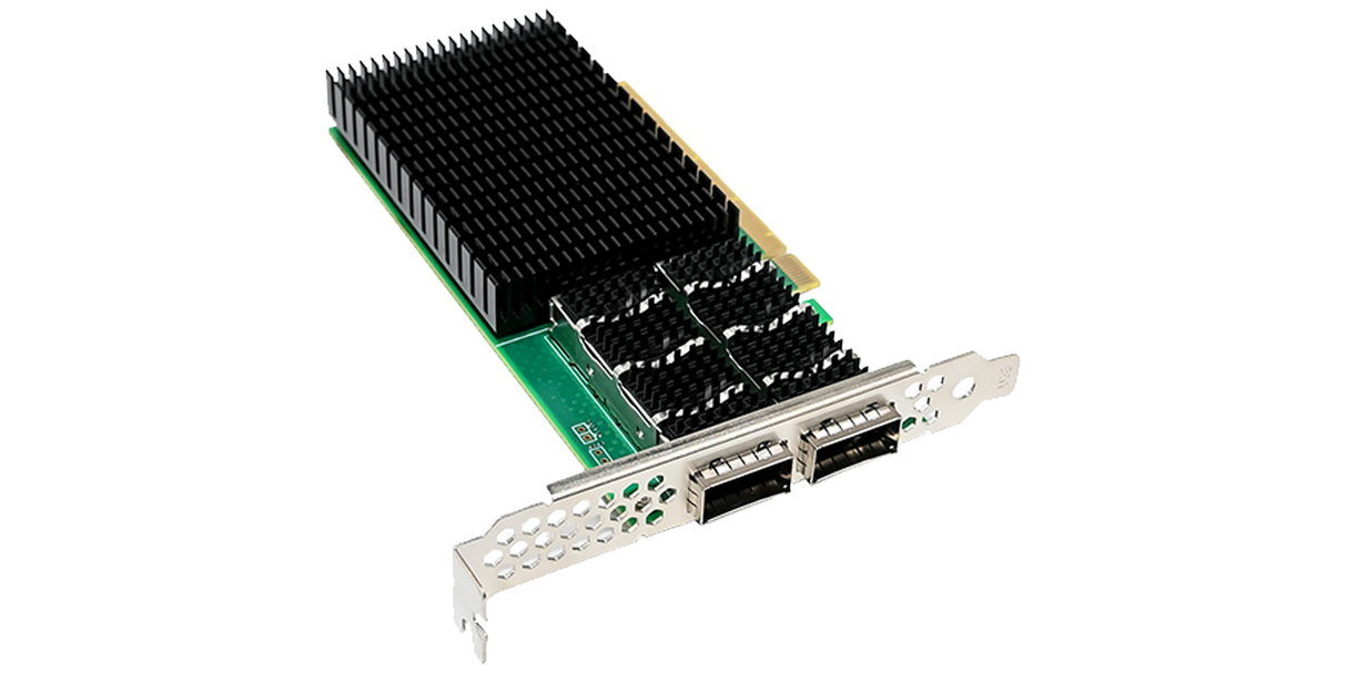 NVIDIA ConnectX-6 Dx based Smart NIC PCIe 4.0 x8 Dual Port 100GbE Open QSFP56