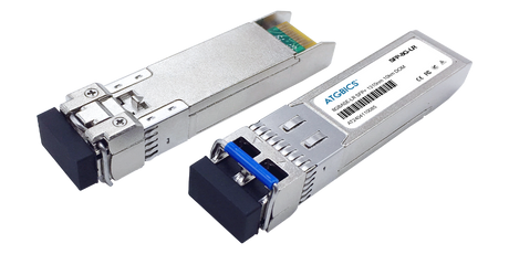 AFCT-57D3ATPZ Avago Broadcom® Compatible Transceiver SFP+ 8/4/2GBase-LR (1310nm, SMF, 10km, LC, DOM)