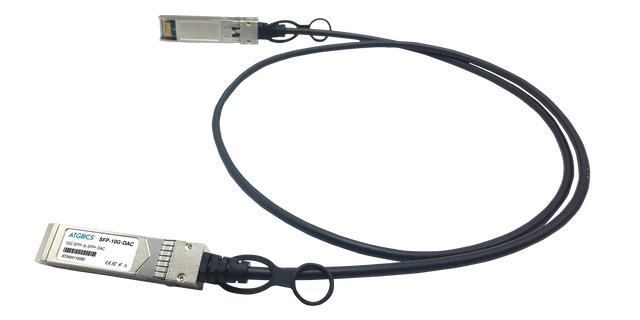 CBL-10GSFP-DAC-10M Dell Force10® Compatible Direct Attach Copper Cable 10GBase-CU SFP+ (Passive Twinax, 10m, Active)