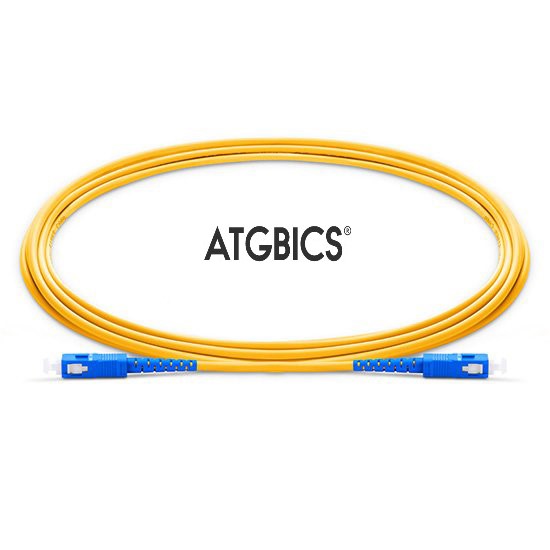 SC-SC OS2, Fibre Patch Cable, Singlemode, Simplex, Yellow, 35m