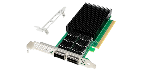 NVIDIA Mellanox® MCX623106AN-CDAT alternative ConnectX-6 Dx Smart NIC PCIe 4.0 x8 Dual Port 100GbE QSFP56