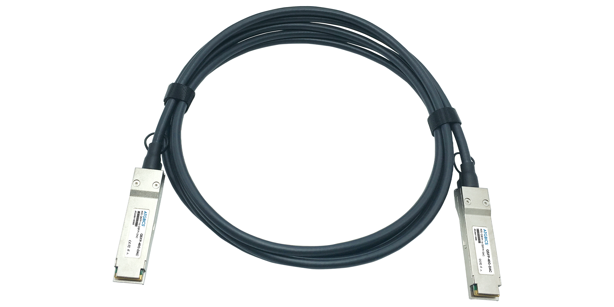 ATGBICS QFX-QSFP-DAC Direct Attach Copper Cable