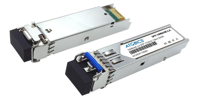 AA1419081-E6 Avaya Nortel® Compatible Transceiver SFP 155Base-LX (1310nm, SMF, 10km, LC, DOM, Ind Temp), ATGBICS
