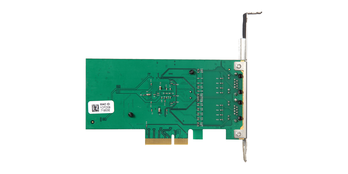 Intel 82576 Based NIC PCIe 2.0 x4 Dual Port 1GbE RJ45 