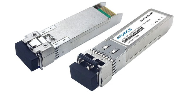 LP32-SW-OPT-1 Emulex® Compatible Transceiver SFP28 32GBase-SW Fibre Channel (850nm, MMF, 100m, LC, DOM) 