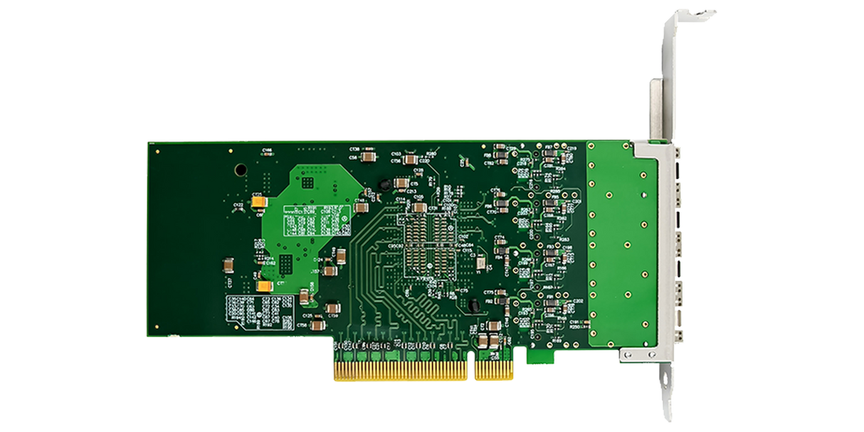 Intel X710 based NIC PCIe 3.0 x8 Quad Port 10GbE Open SFP+