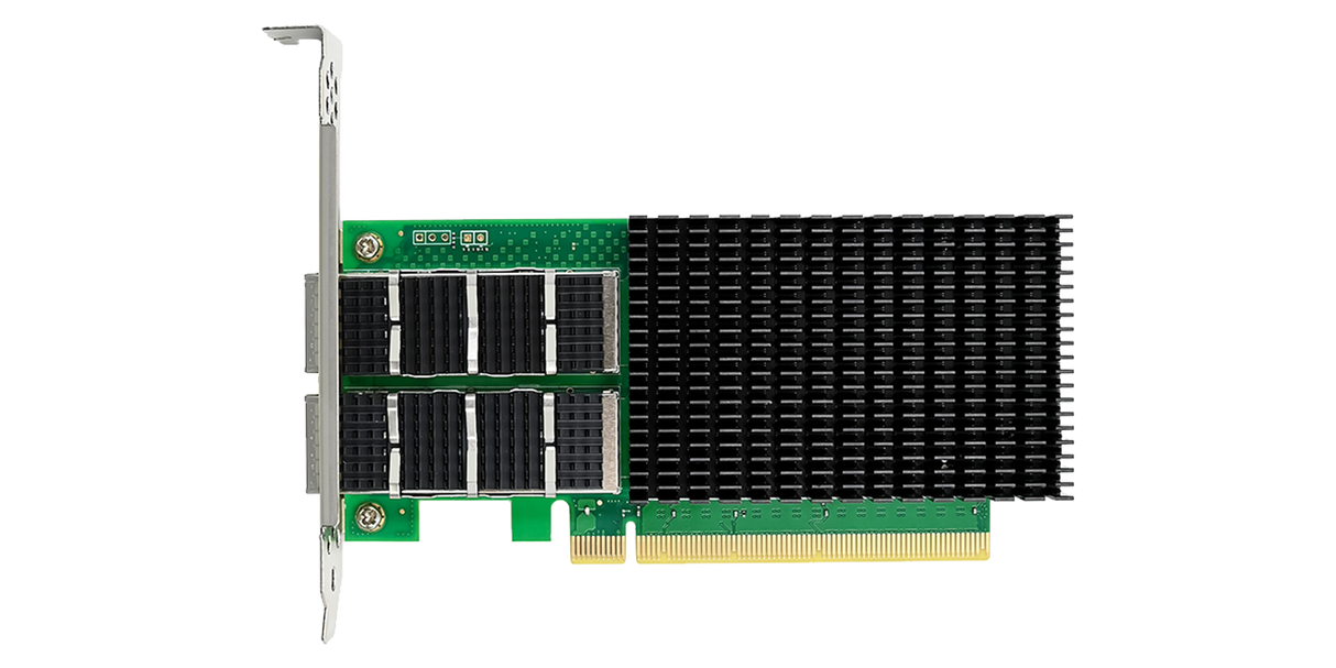 NVIDIA ConnectX-6 Dx based Smart NIC PCIe 4.0 x8 Dual Port 100GbE Open QSFP56
