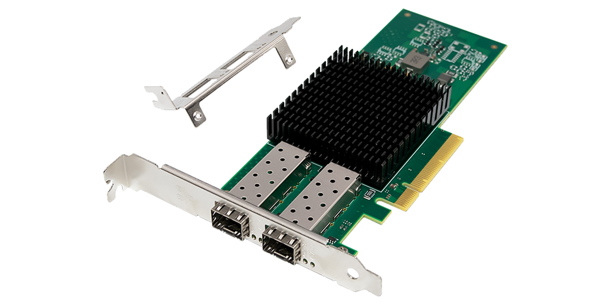 Broadcom based BCM975414A NIC PCIe 3.0 x8 Dual Port 25GbE Open SFP28