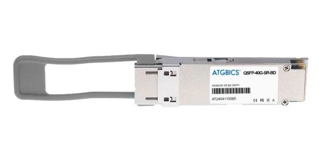 AFBR-79EBPZ Avago Broadcom® Compatible Transceiver QSFP+ 40GBase-SR-BiDi (832-918nm, MMF, 150m, LC, DOM)