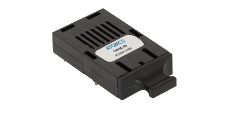 HFCT-5208AFM Avago Broadcom® Compatible Transceiver 1x9 for ATM/SONET STS/SDH STM-4, Black Case (1300nm, 622Mbps, MMF, 500m, SC, 5v, Ind Temp), ATGBICS