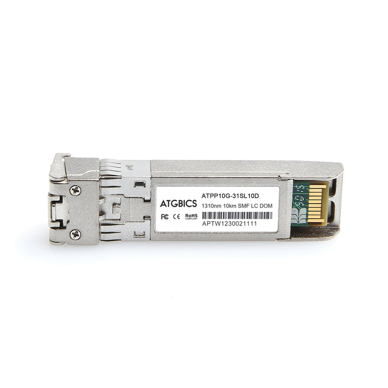Part Number XBR-000146, Brocade Compatible Transceiver SFP+ 4GBase-FC (1310nm, SMF, 30km, DOM), ATGBICS