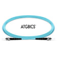 ST-ST OM4, Fibre Patch Cable, Multimode, Simplex, Aqua, 35m