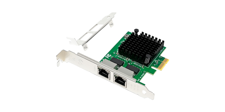 Intel I226 based NIC PCIe 3.1 x4 Dual Port 2.5GbE RJ45