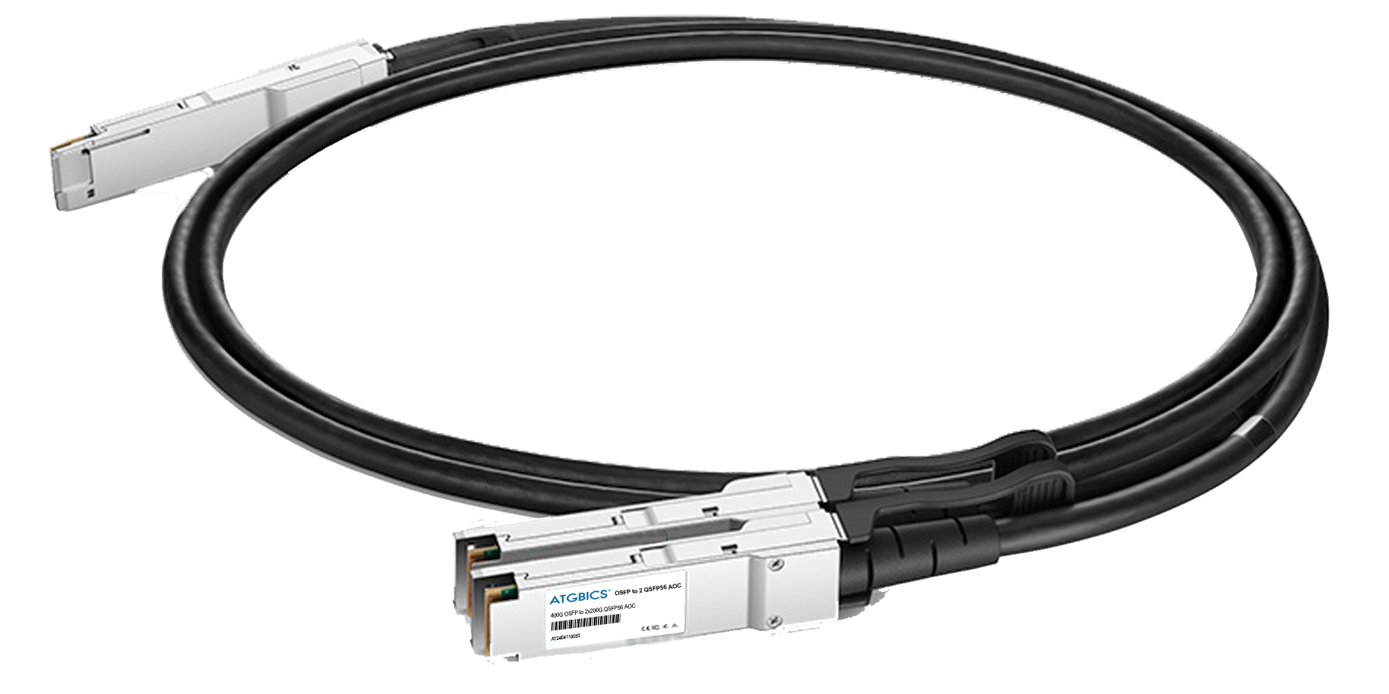 MFA7U10-H020 NVIDIA Mellanox® Compatible AOC OSFP to 2 QSFP56