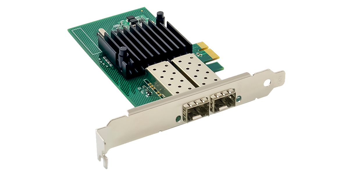 Intel based I350 NIC PCIe x2.1 Dual Port 1GbE Open SFP