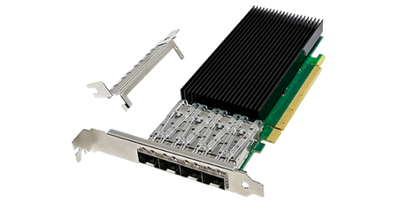 Intel E810 based NIC PCIe 4.0 x8 Quad Port 25GbE Open SFP28