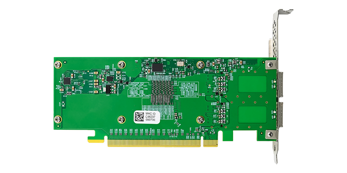 NVIDIA ConnectX-6 based Smart NIC PCIe 4.0 x16 Dual Port 200GbE Open QSFP56