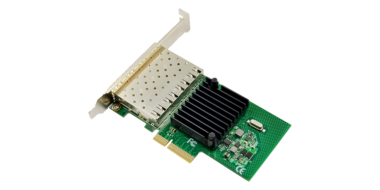 Intel® I350-F4 alternative NIC PCIe 2.0 x4 Quad Port 1GbE SFP
