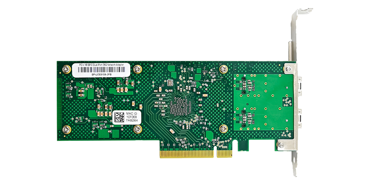 Intel E810 based NIC PCIe 4.0 x8 Dual Port 25GbE Open SFP28