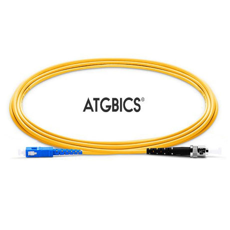 SC-ST OS2, Fibre Patch Cable, Singlemode, Simplex, Yellow, 35m
