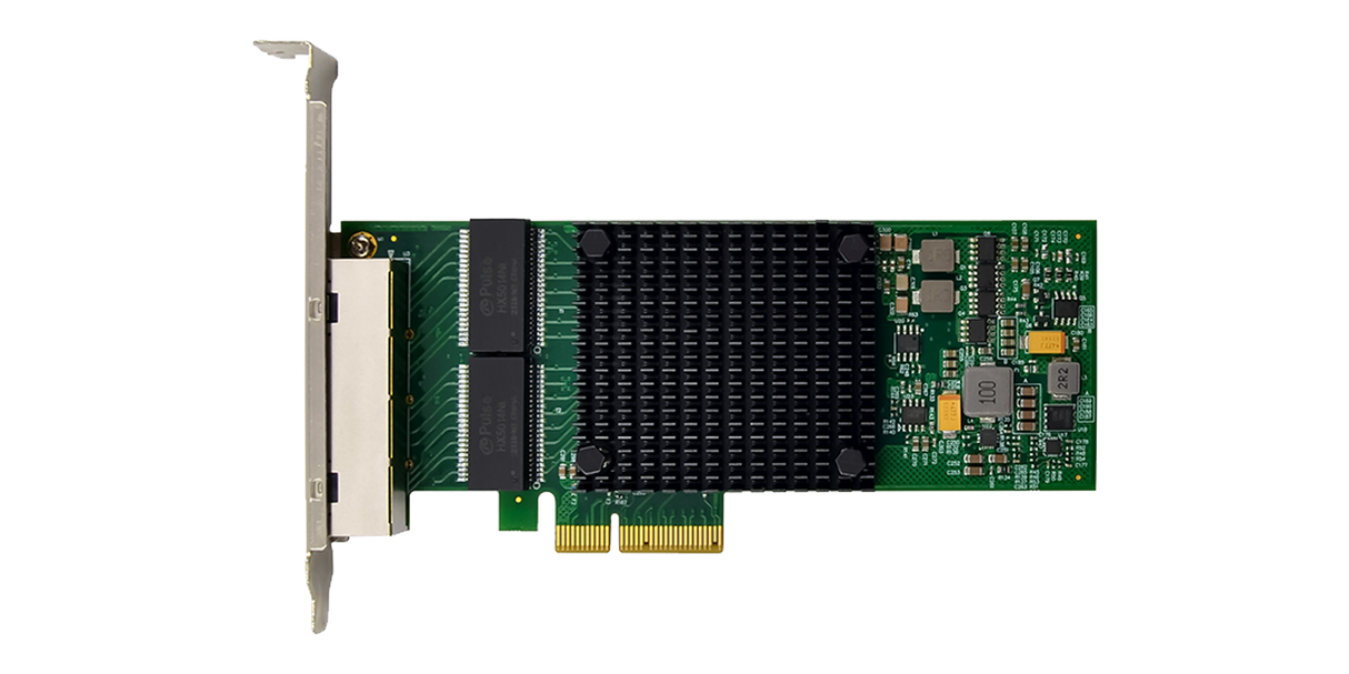 Intel I350 based NIC PCIe 2.1 x4 Quad Port 1GbE RJ45