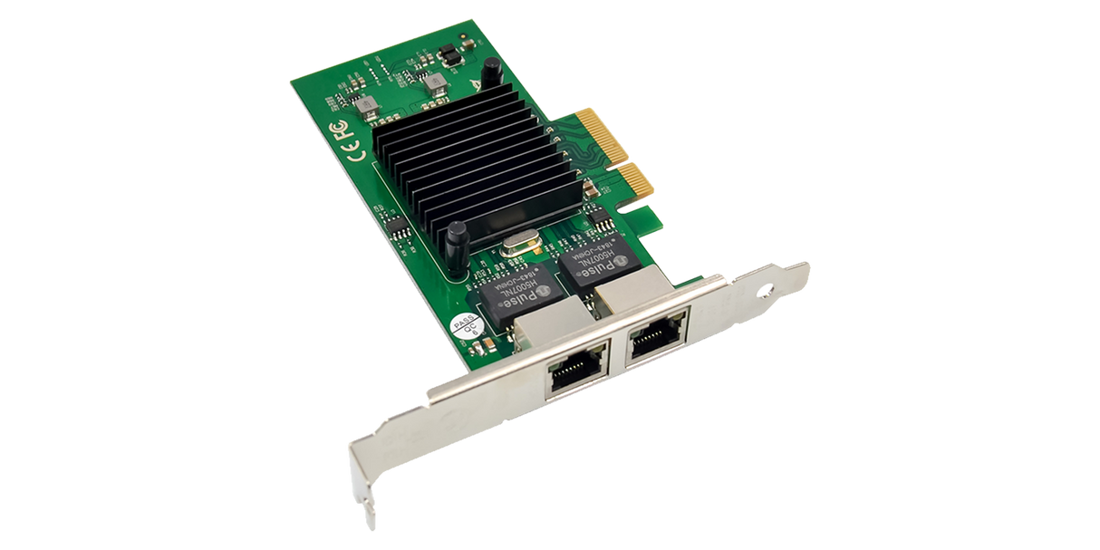 Intel 82576 Based NIC PCIe 2.0 x4 Dual Port 1GbE RJ45 
