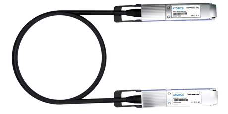 MCP4Y10-N01A NVIDIA Mellanox® Compatible Direct Attach Copper Cable Infiniband twin port NDR 800GBase OSFP (Passive Twinax, 1.5m)