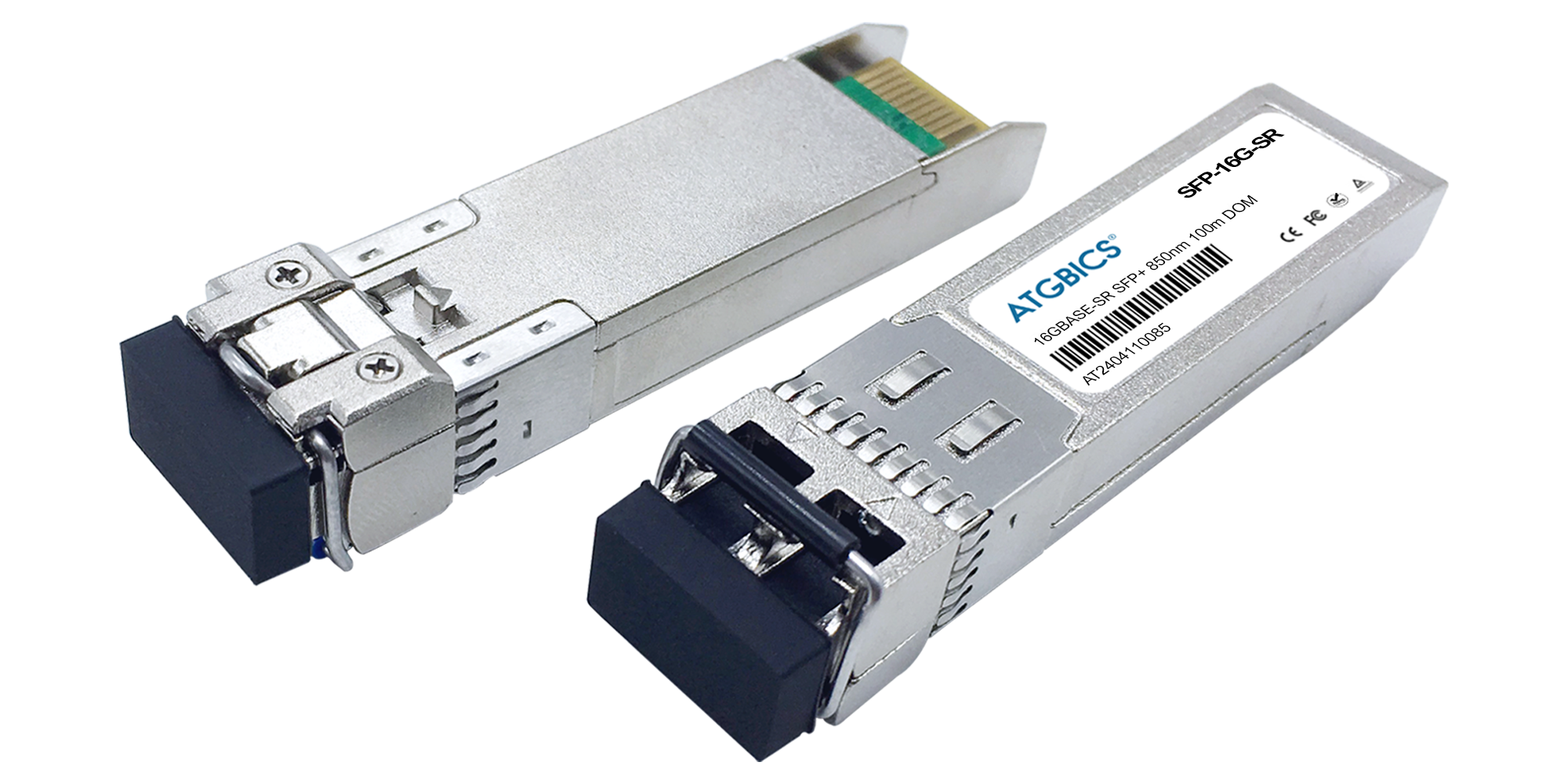 5552781-A Hitachi® Compatible Transceiver SFP+ 16GBase-SW Fibre Channel  (850nm, MMF, 100m, LC, DOM)