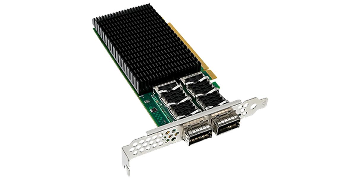 NVIDIA Mellanox® MCX516A-CCAT alternative ConnectX-5 NIC PCIe 3.0 x16 Dual Port 100GbE QSFP29
