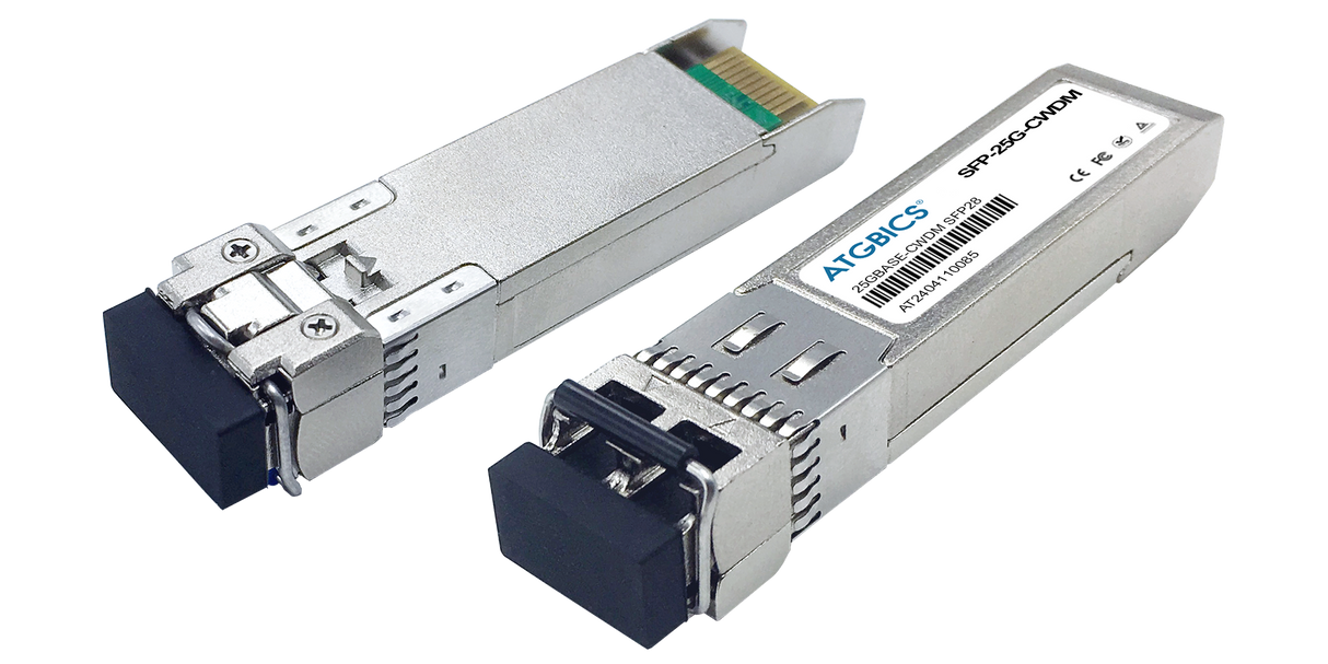 CWDM-SFP-25G-1510-10-MSA-AT Universally Coded MSA Compliant Transceiver CWDM SFP28 25GBase (1510nm, SMF, 10km, LC, EML, DOM)